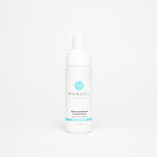 Mandel Skincare Multi-Action Medicated Foaming Cleanser for acne-prone or oily skin